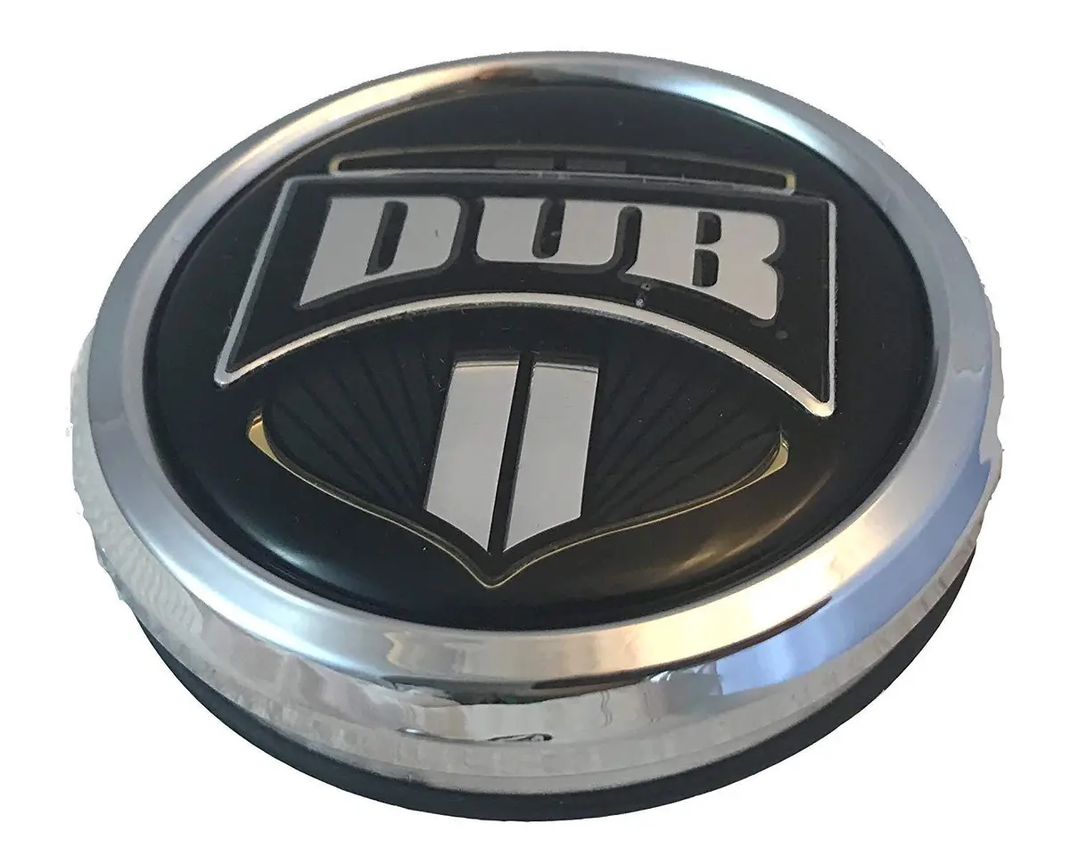 Dub Wheels Chrome Custom Center Cap # 1003-07-04 (4 Caps) Baller 1