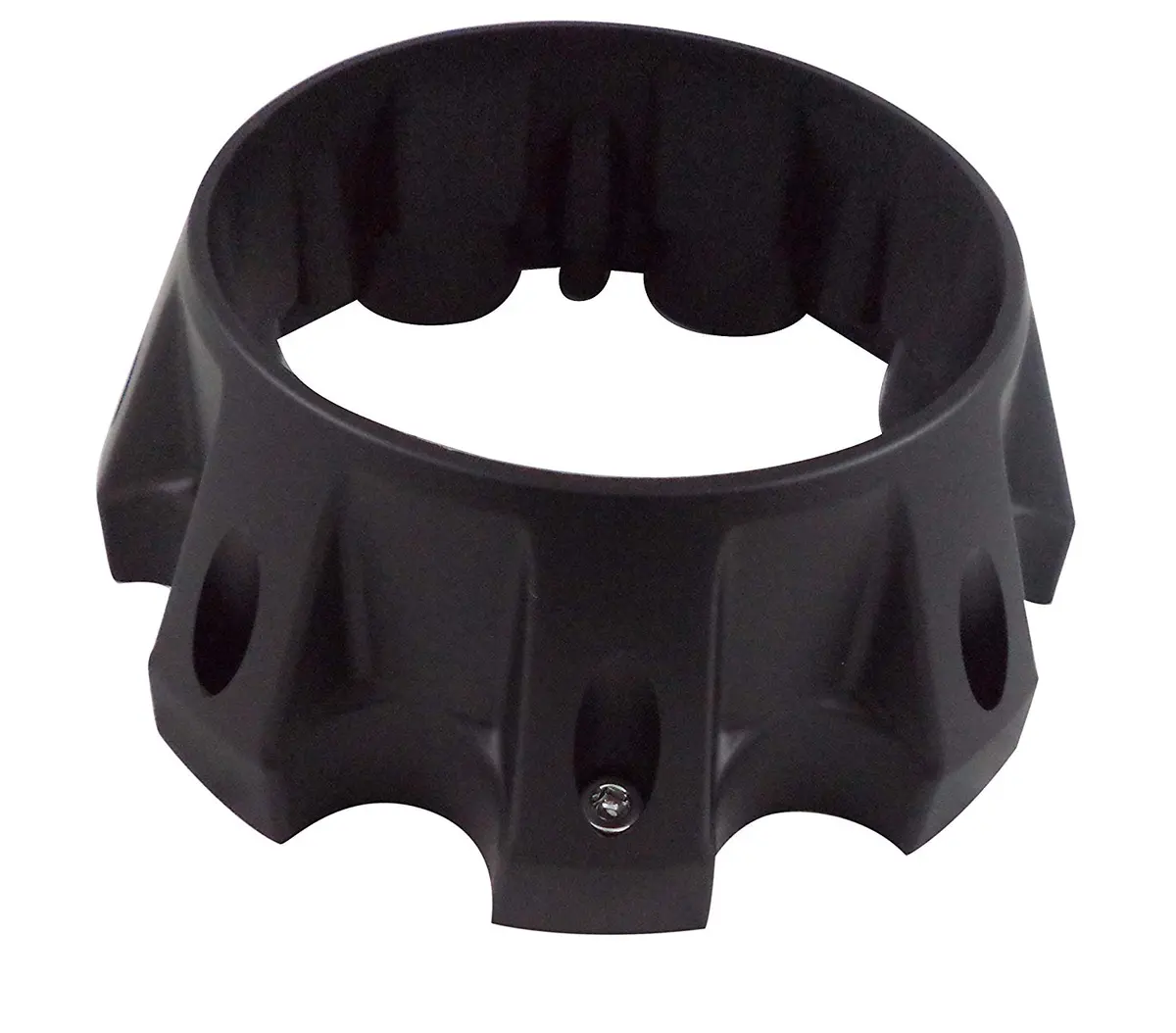 Hostile Wheels Satin Black Custom Center Cap # Hc-8101Sb / M-890 (1) Open End 1