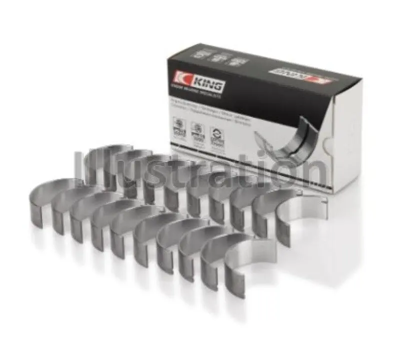 King Engine Bearings Ford 415 (Size +1.0Mm) Connecting Rod Bearing Set 1