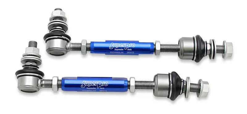 Superpro 2003 Lexus Gx470 Base Rear Hd Adjustable End Link Set - 12Mm Studs 1