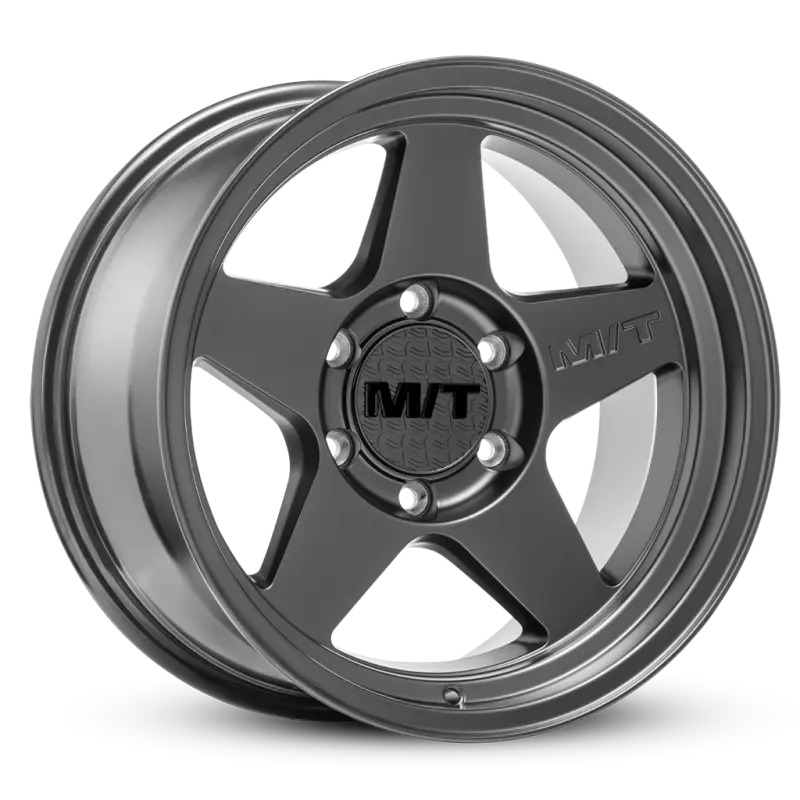 Mickey Thompson Open 5 Black Wheel - 17X9 5X5 Bp 4.53In Bs -12 Offset 71.6Mm Bore - 274270 1