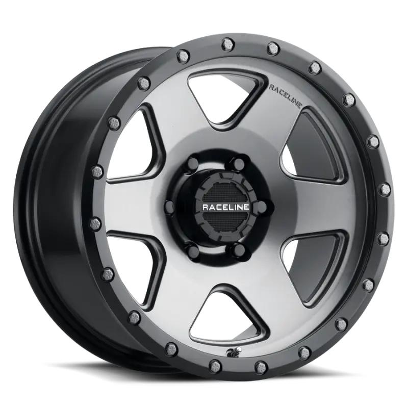 Raceline 946G Boost 20X9in / 8X165.1 Bp / -12Mm Offset / 130.81Mm Bore - Gunmetal Wheel 1