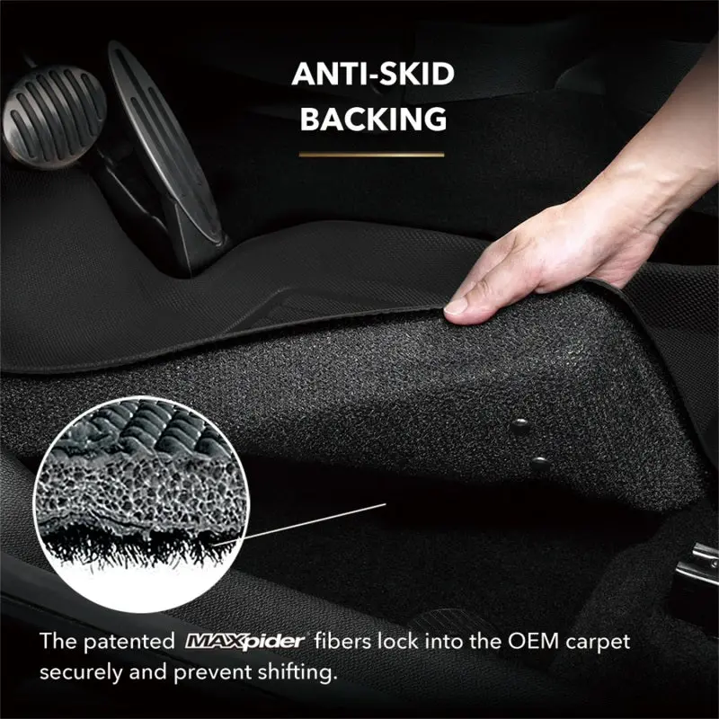 3D Maxpider 18-24 Jeep Wrangler Sport (Jl) Kagu Black R1 R2 1