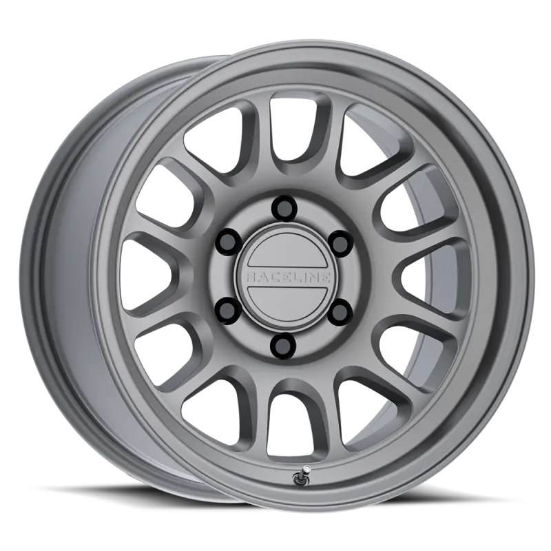 Raceline 958T Rogue 17X9in / 6X135 Bp / -12Mm Offset / 87.1Mm Bore - Matte Titanium 1
