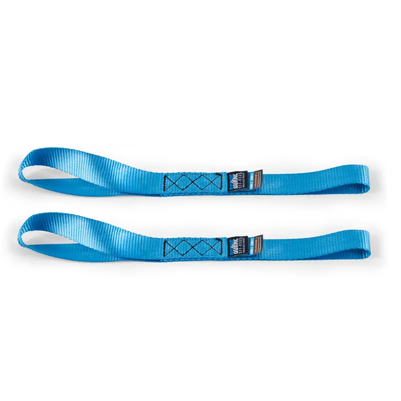 Borne Off-Road Heavy-Duty Ratchet Tie-Down Kit (2-Pack) - Blue 1