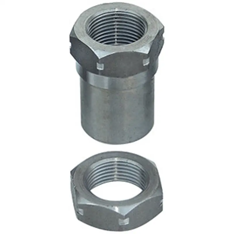 Rockjock Threaded Bung With Jam Nut 1In-14 Lh Thread Set 1