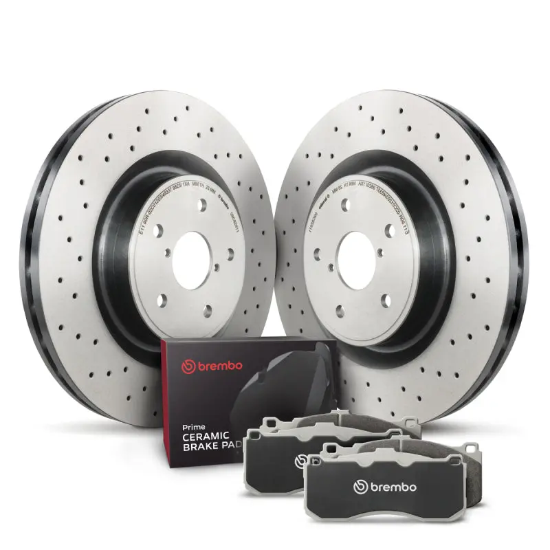 Brembo Oe 05-08 Ford F-250 Super Duty/F-350 Super Duty Front Disc Brake Kit 1