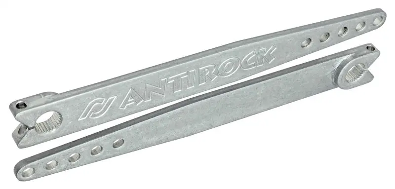 Rockjock Tj/Lj Antirock Aluminum Sway Bar Arms 18In Long Machined Front Pair 1