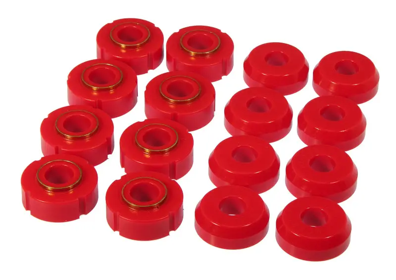 Prothane 66-77 Ford Bronco Body Mount - Red 1