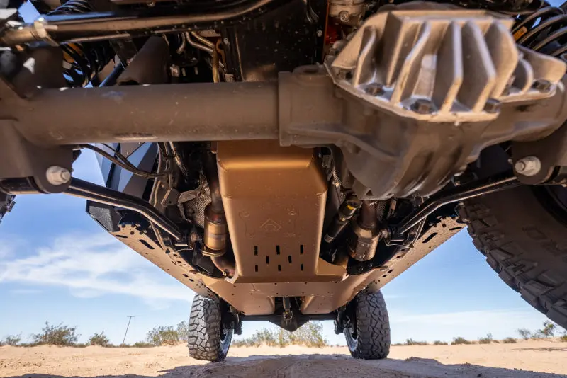Artec Industries 21-25 Jeep Wrangler Jlu Rubicon Jlu 392 Bellypan Skid With Magnaflow Exhaust Skid 1