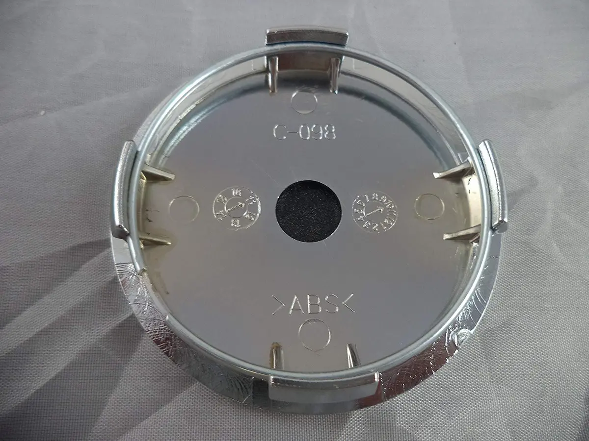 Miro Wheels Chrome / Grey Custom Wheel Center Cap # C-098 (4 Caps) 2
