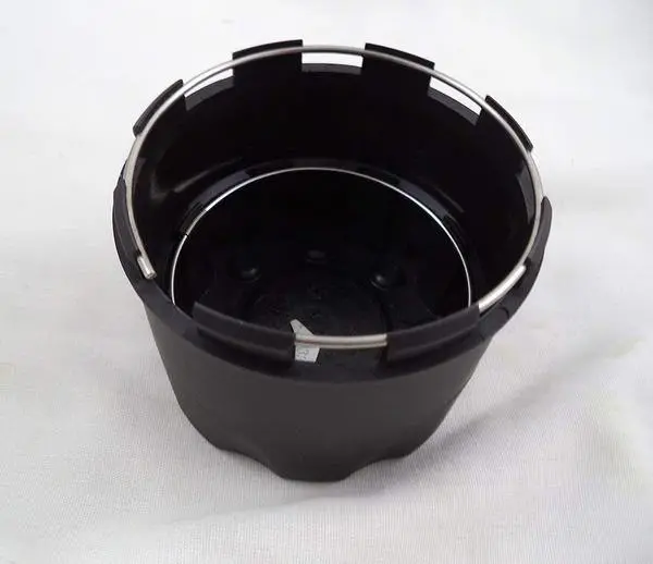 Liquid Metal Flat Black Custom Wheel Center Caps # Bc-668B / Bc-668L (1 Cap) 2