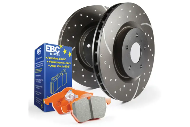Ebc S8 Brake Pad And Rotor Kit 2