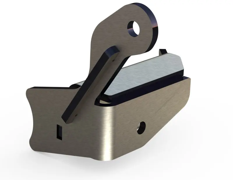 Artec Industries 97-06 Jeep Wrangler Tj Stock Tracbar Bracket Replacement For Tj Front Axle 1