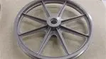 Wheel Silver Powder Coated 1