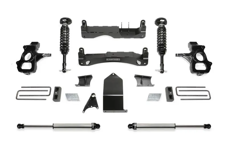 Fabtech 14-18 Gm C/K1500 P/U W/Oe Alm Or Stmp Stl Uca 4In Perf Sys W/Dl 2.5 & 2.25 1