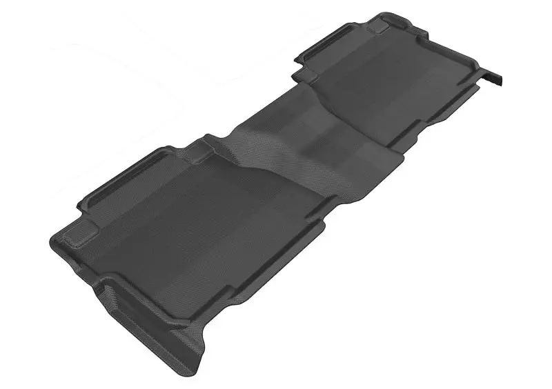 3D Maxpider 2007-2013 Toyota Tundra Crewmax Kagu 2Nd Row Floormats - Black 1