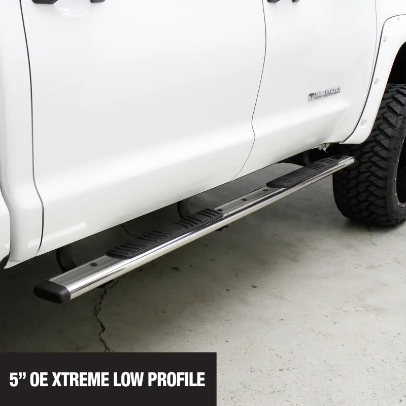 Go Rhino 17-20 Ford F-250/F-350 Sd 5In Oe Xtreme Low Profile Complete Kit W/Sidesteps + Brkts 1
