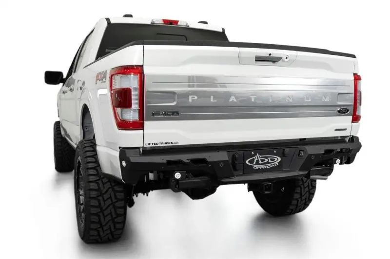 Addictive Desert Designs 2024+ Ford F-150 Black Label Rear Bumper 1