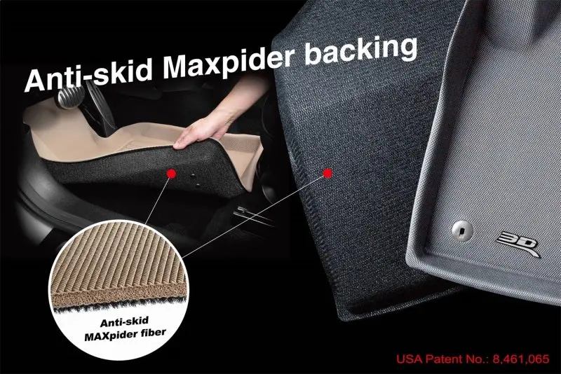 3D Maxpider 18-24 Jeep Wrangler Jl Unlimited Maxtrac Black R1 R2 1
