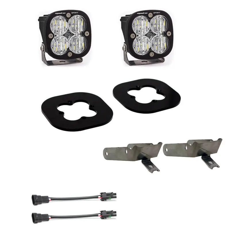 Baja Designs 11-16 Ford Super Duty Fog Squadron Pro Fog Pocket Kit 1