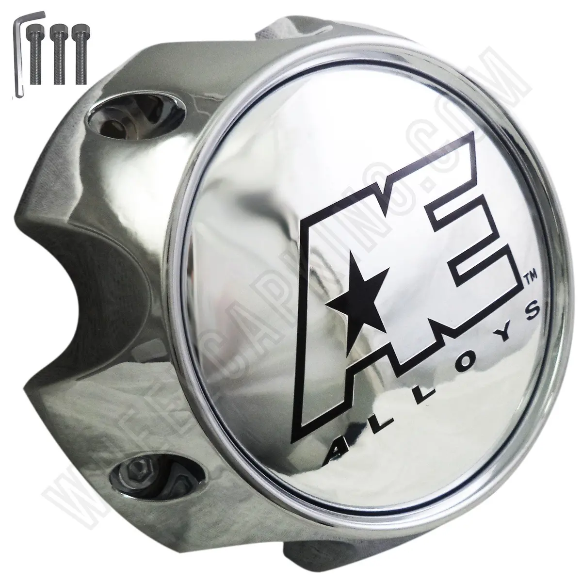 Eagle Ae Alloys Hardrock Aewc Chrome Wheel Rim Center Cap # Acc 3311 / 3311-06 (1 Cap) 1