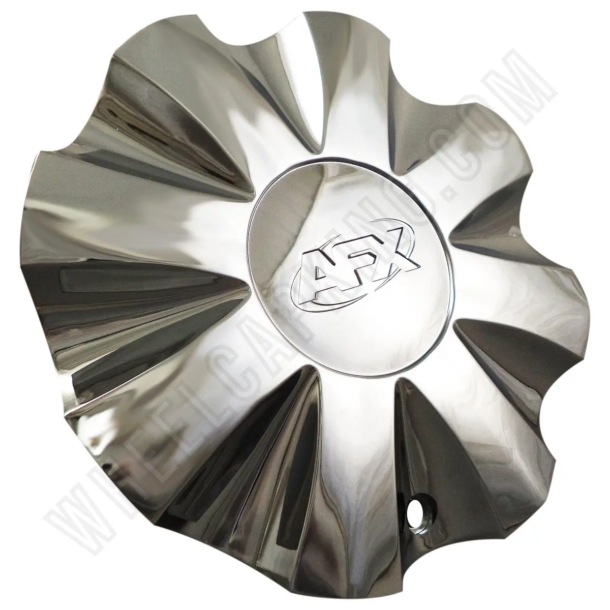 Afx Wheels Chrome Custom Wheel Center Cap # 80222085F-1 (4 Caps) 1