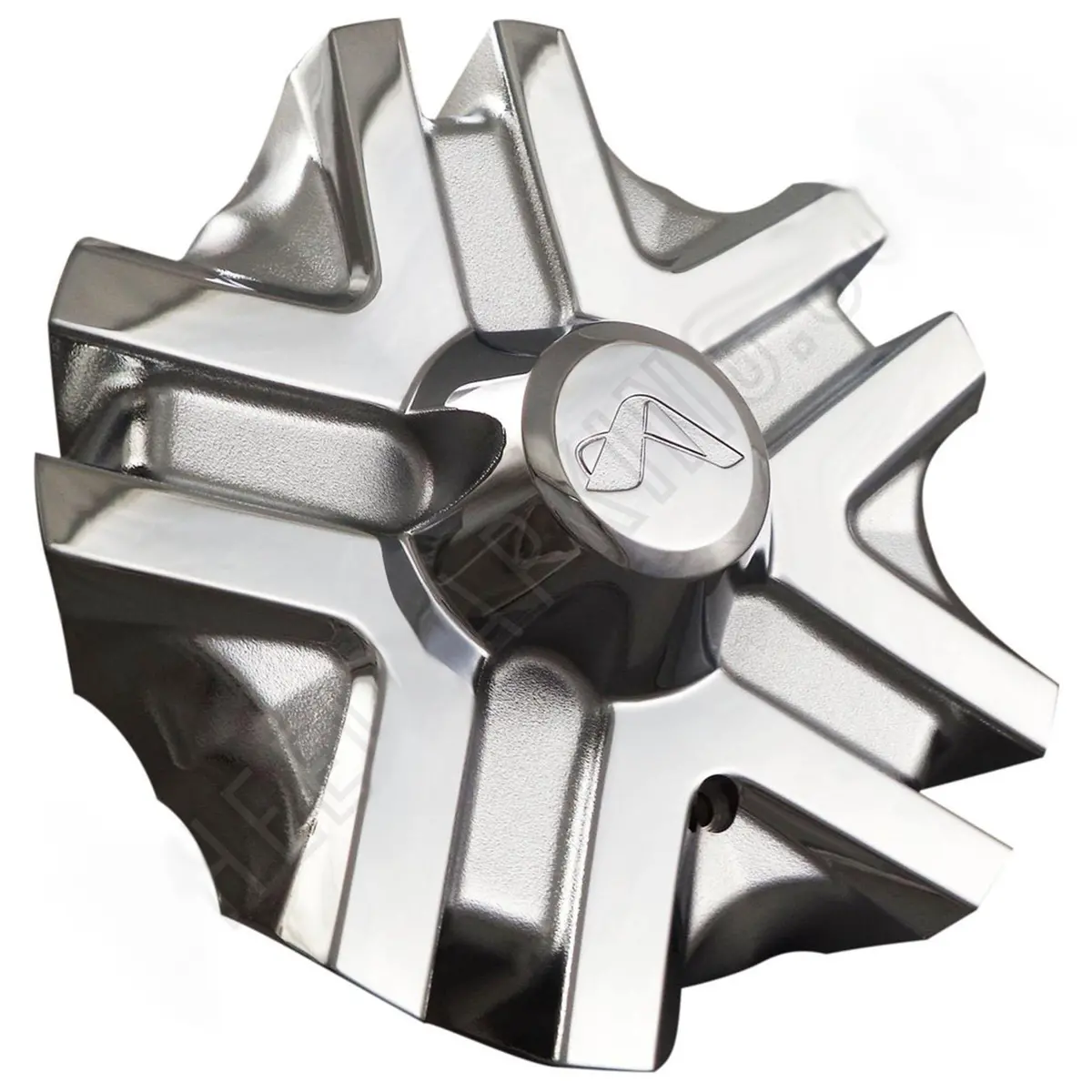 Alba Wheels Chrome Custom Wheel Center Cap # 582L224 (1 Cap) 1