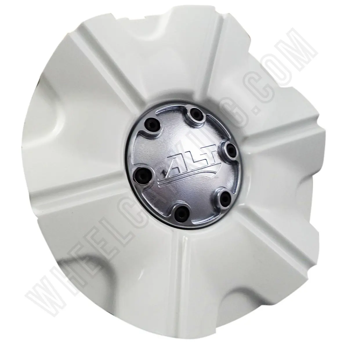 Alt Wheels White Custom Wheel Center Cap # At213 (4 Caps) 1