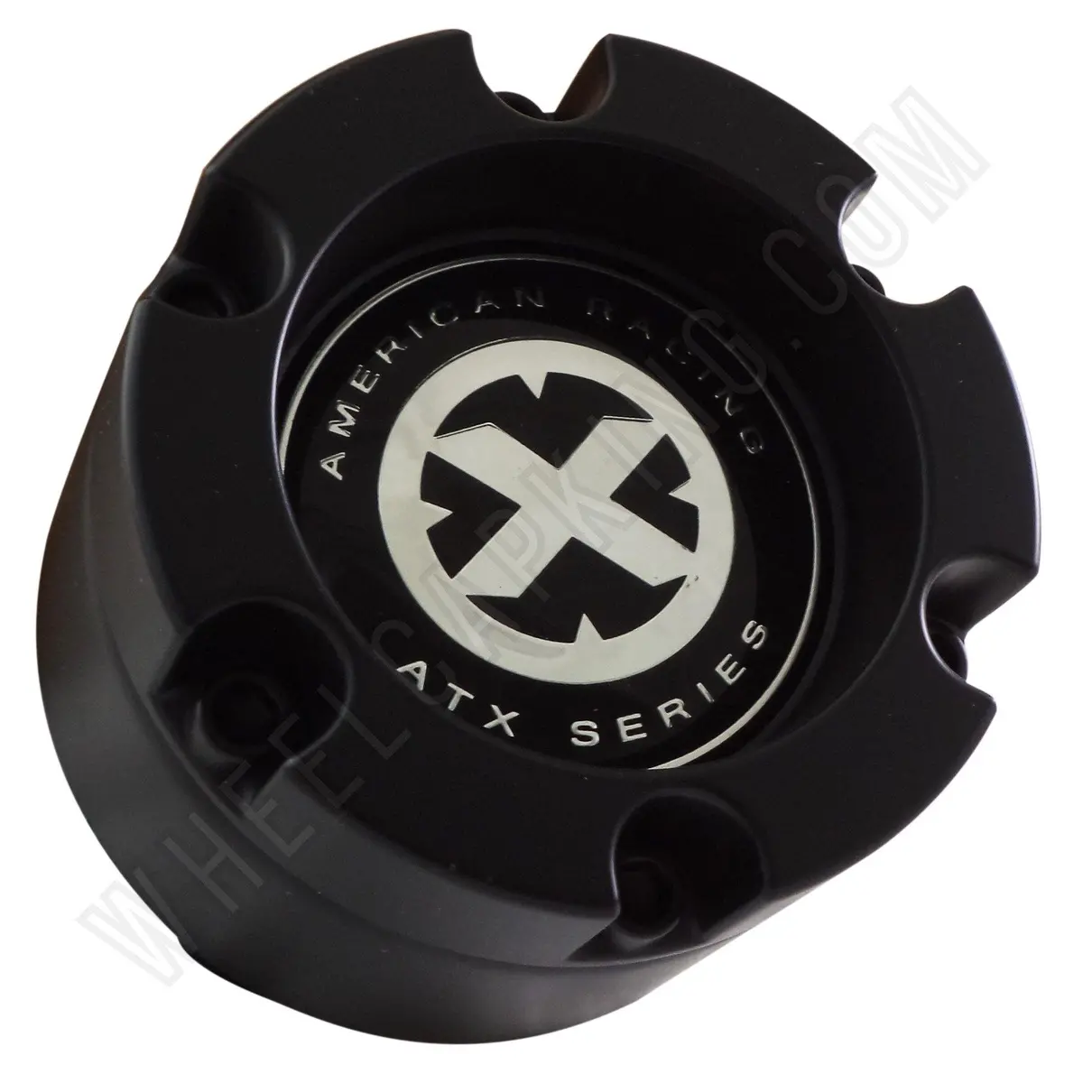 American Racing Atx Series Flat Black Custom Wheel Center Caps Set Of 1 # 391K80 1