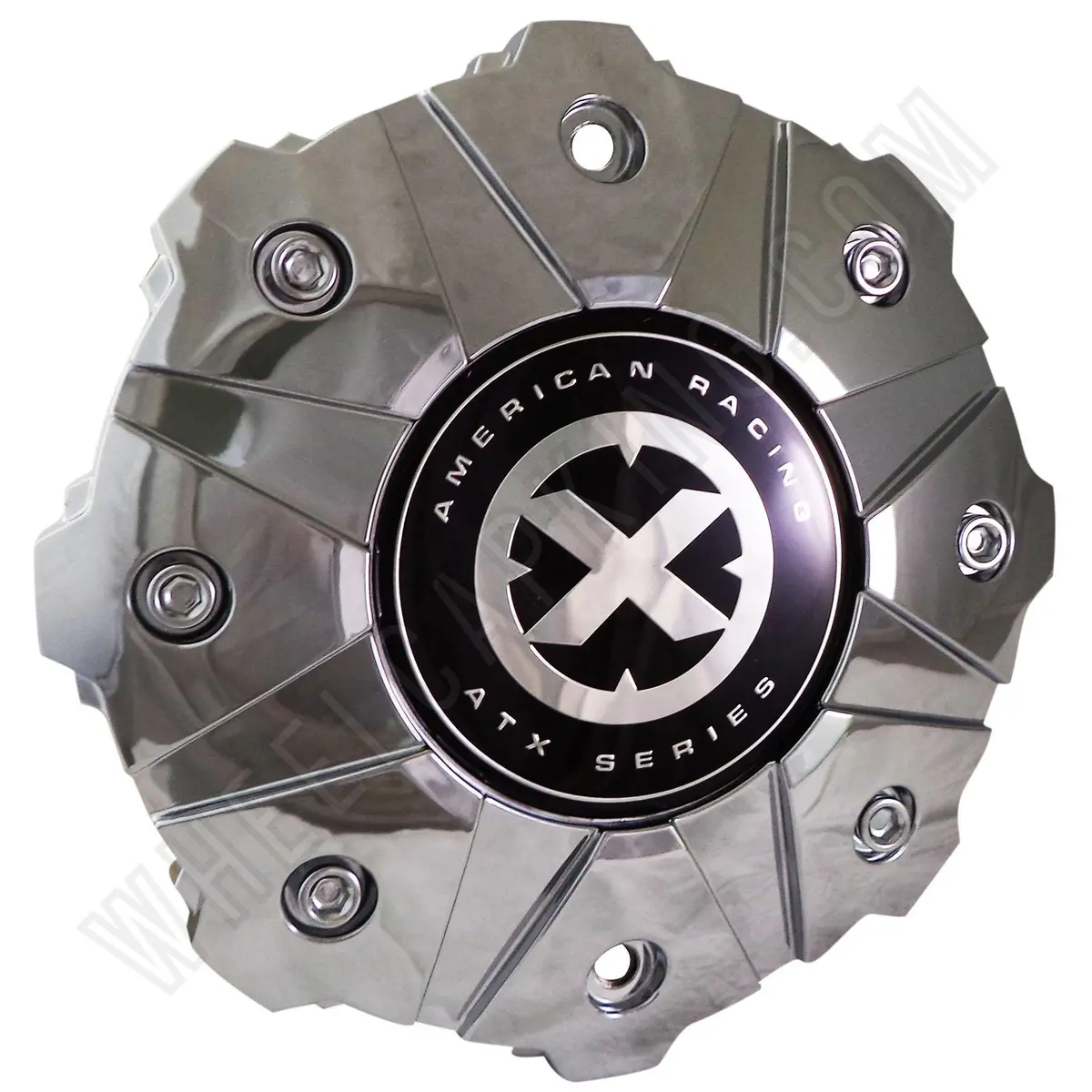 American Racing Wheels Atx Chrome Custom Wheel Center Caps Set Of 1 # Sc-186 1