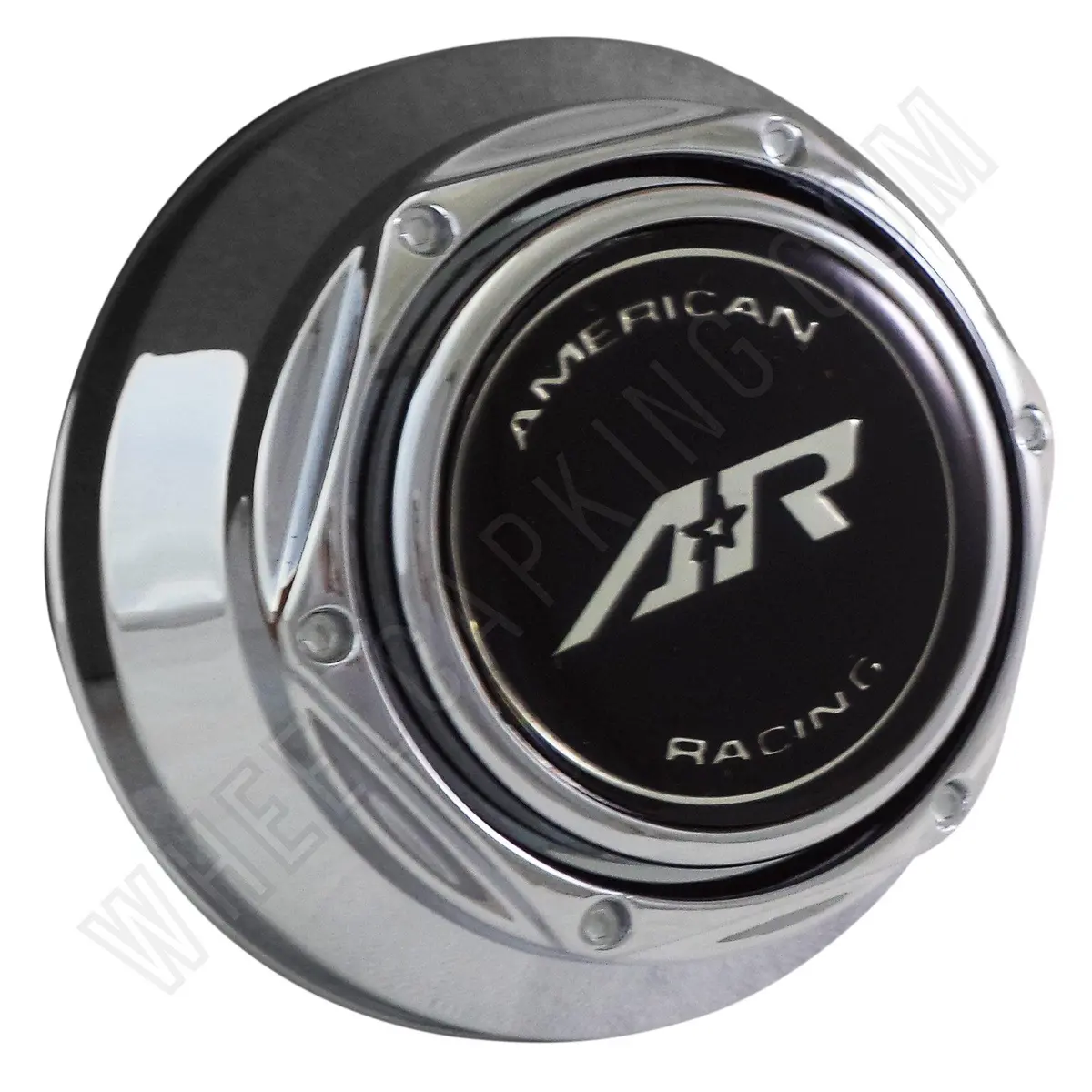American Racing Wheels Chrome Custom Wheel Center Caps # Ar-401 (1 Cap) 1