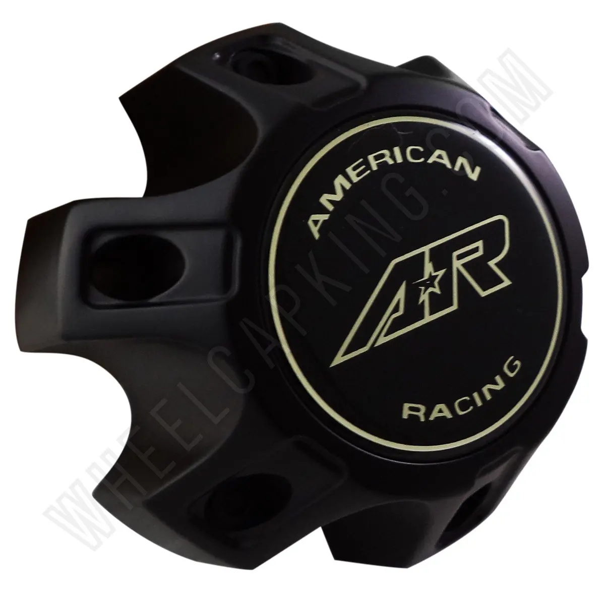 American Racing Ar Flat Black Custom Wheel Center Cap Caps Set 4 # 6192-1216-Cap 1