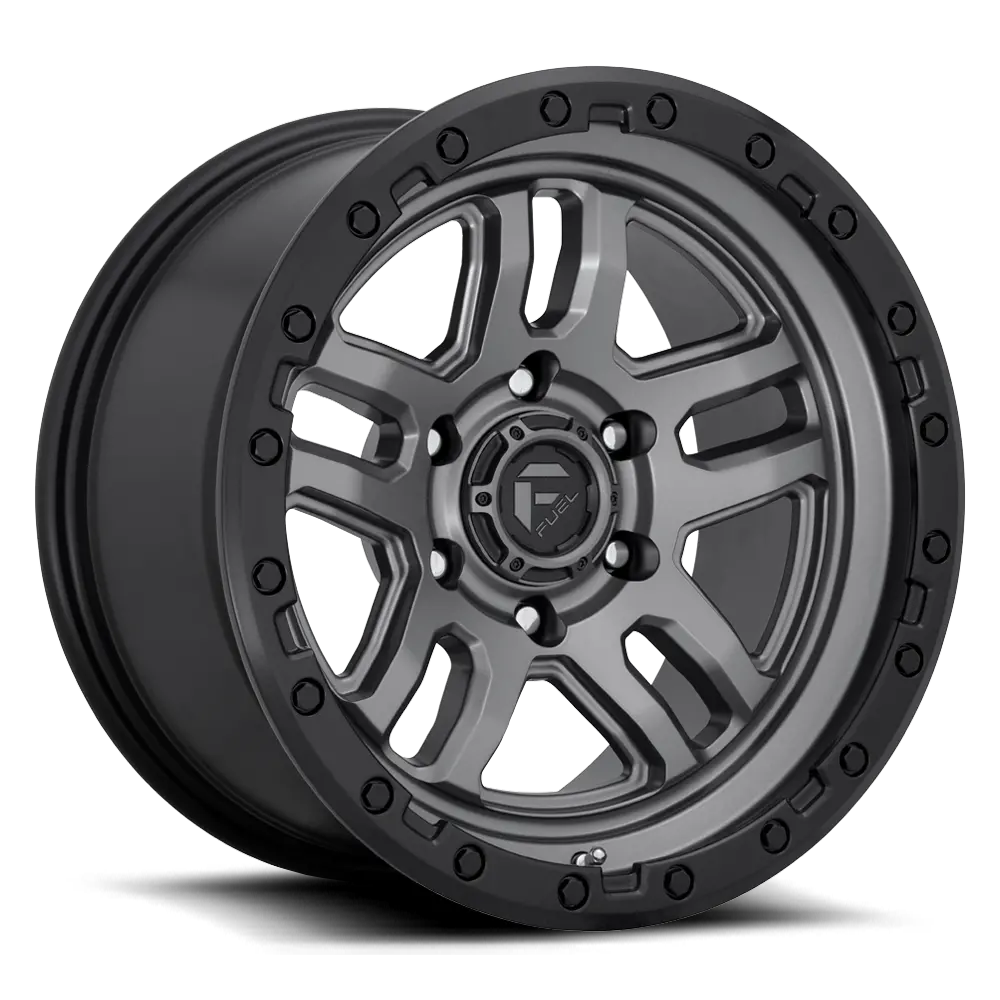 Fuel Offroad Wheels | Ammo D701 Matte Gunmetal W/Black Ring 1