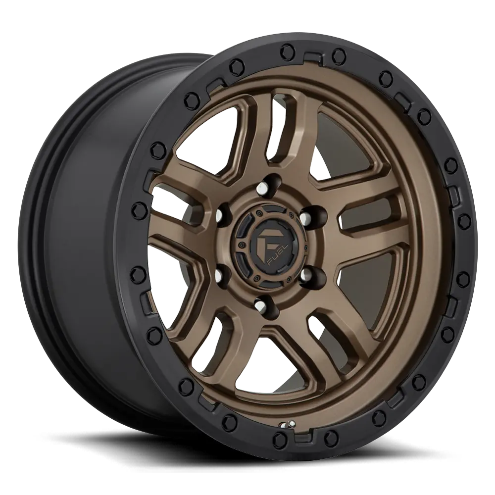 Fuel Offroad Wheels | Ammo D702 Matte Bronze W/Black Ring 1