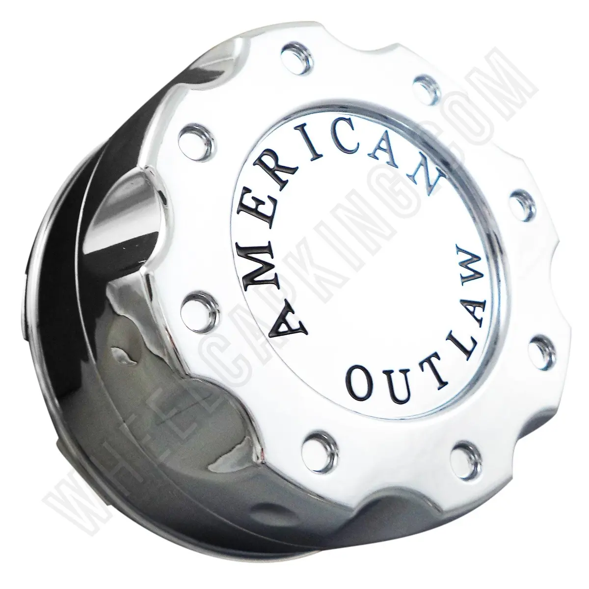 American Outlaw Wheels Chrome Custom Wheel Center Caps # Bc-670Z (4 Caps) 1