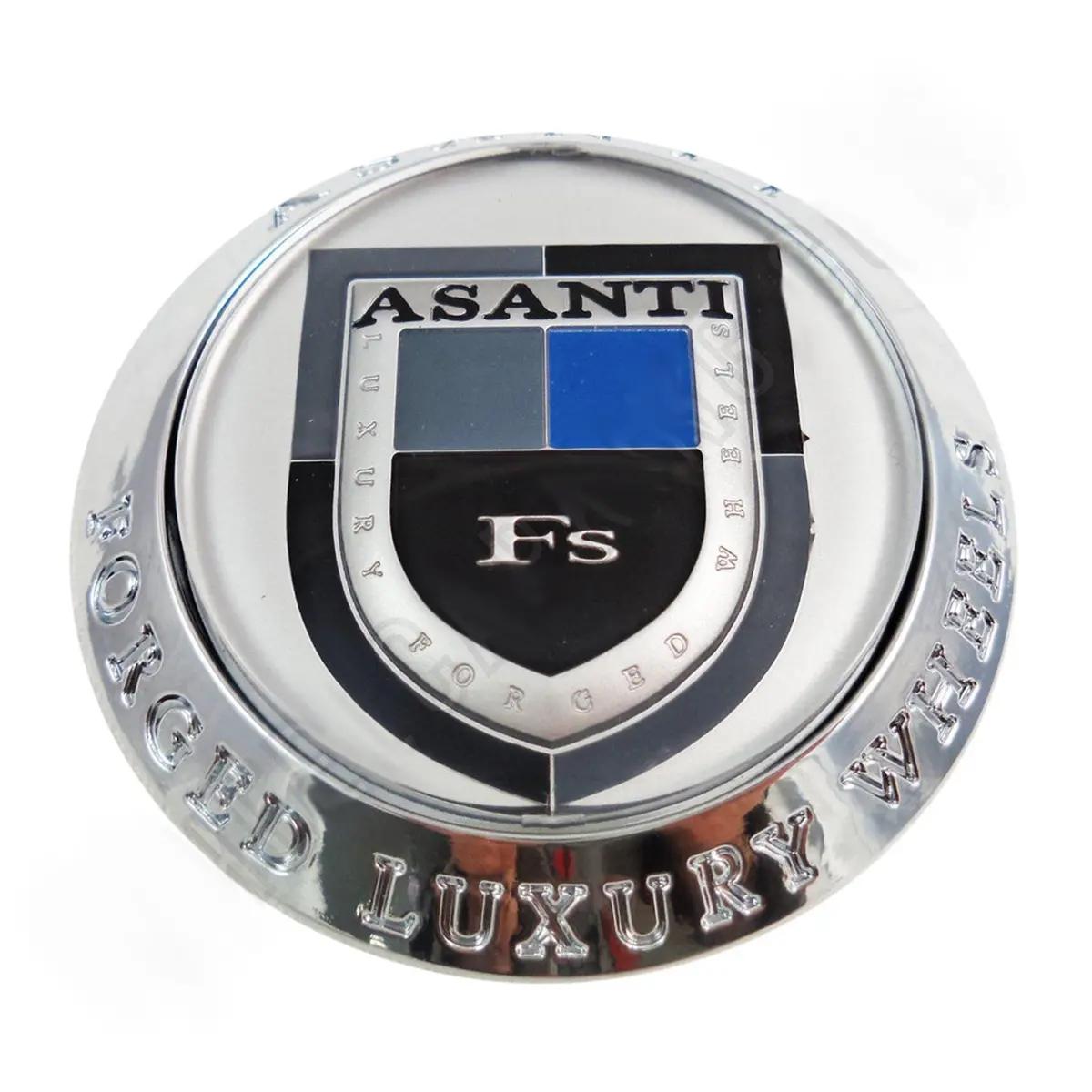 Asanti Wheels Chrome Custom Wheel Center Cap # C-100 / Asanti-Fs-Cap (1 Cap) 1