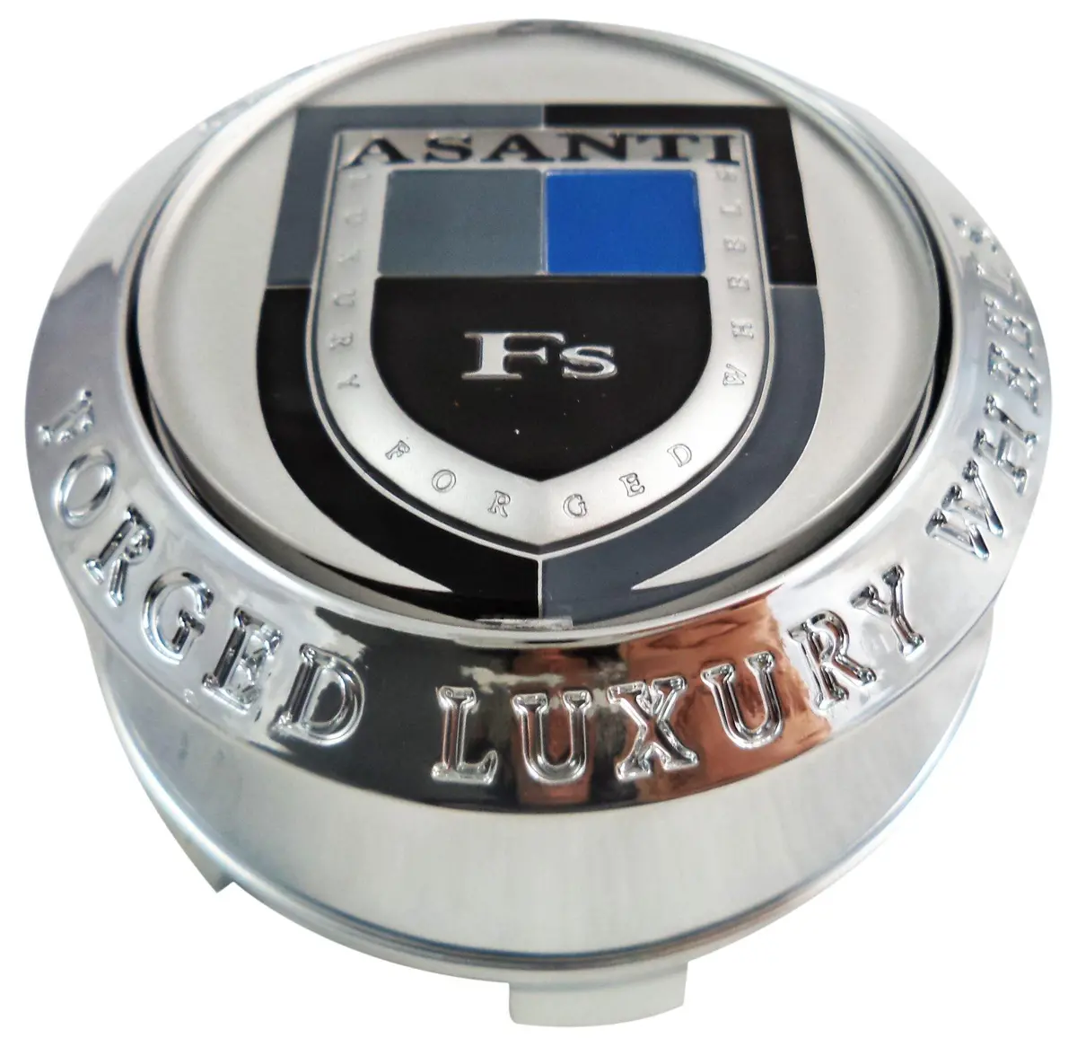 Asanti Wheels Chrome Custom Wheel Center Cap # C-100 / C-100T (1 Cap) 1