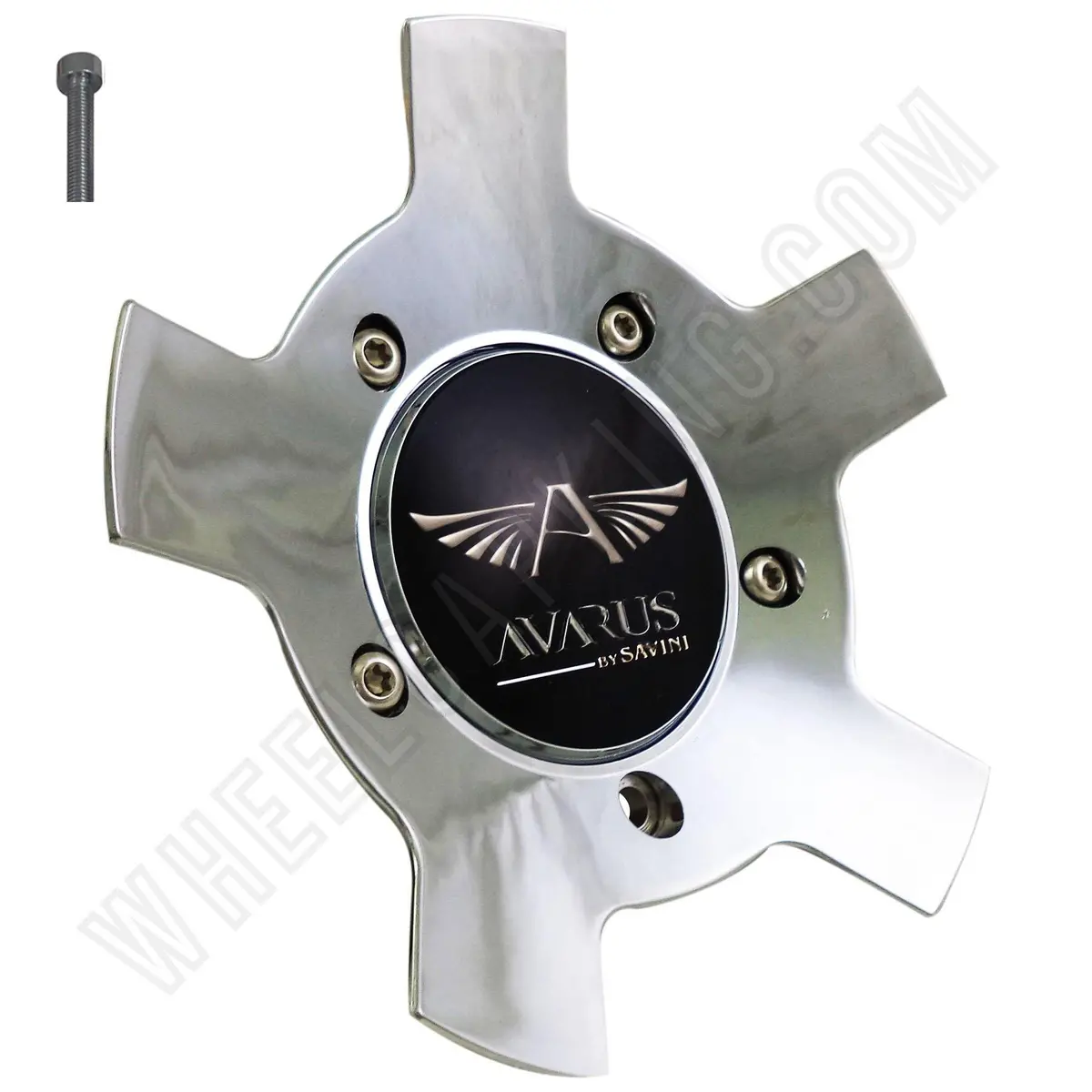 Avarus # Ms-Cap-Z214 Chrome Custom Wheel Center Cap (1 Cap) 1
