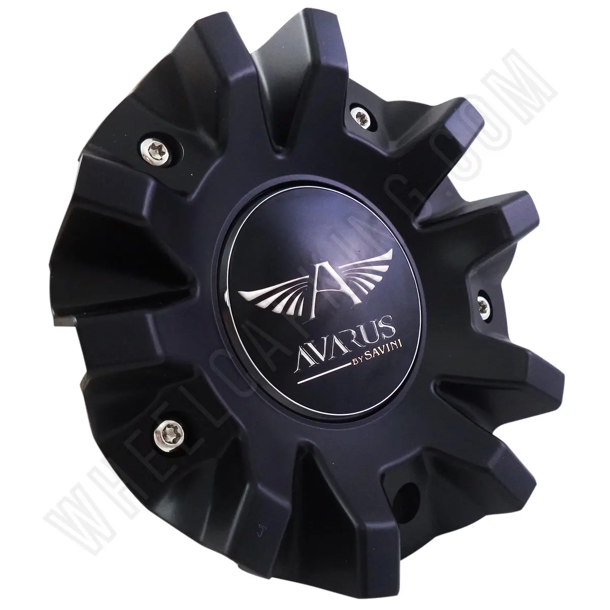 Avarus # Ms-Cap-Z216 / Z215 / Av-3 Flat Black Custom Wheel Center Cap (1 Cap) 1