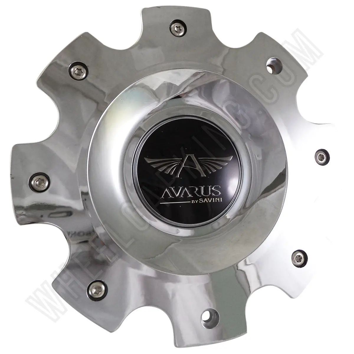 Avarus By Savini Chrome Wheel Center Cap Qty Four Pn: Ms-Cap-Z212, Ms-Cap-Z216 1