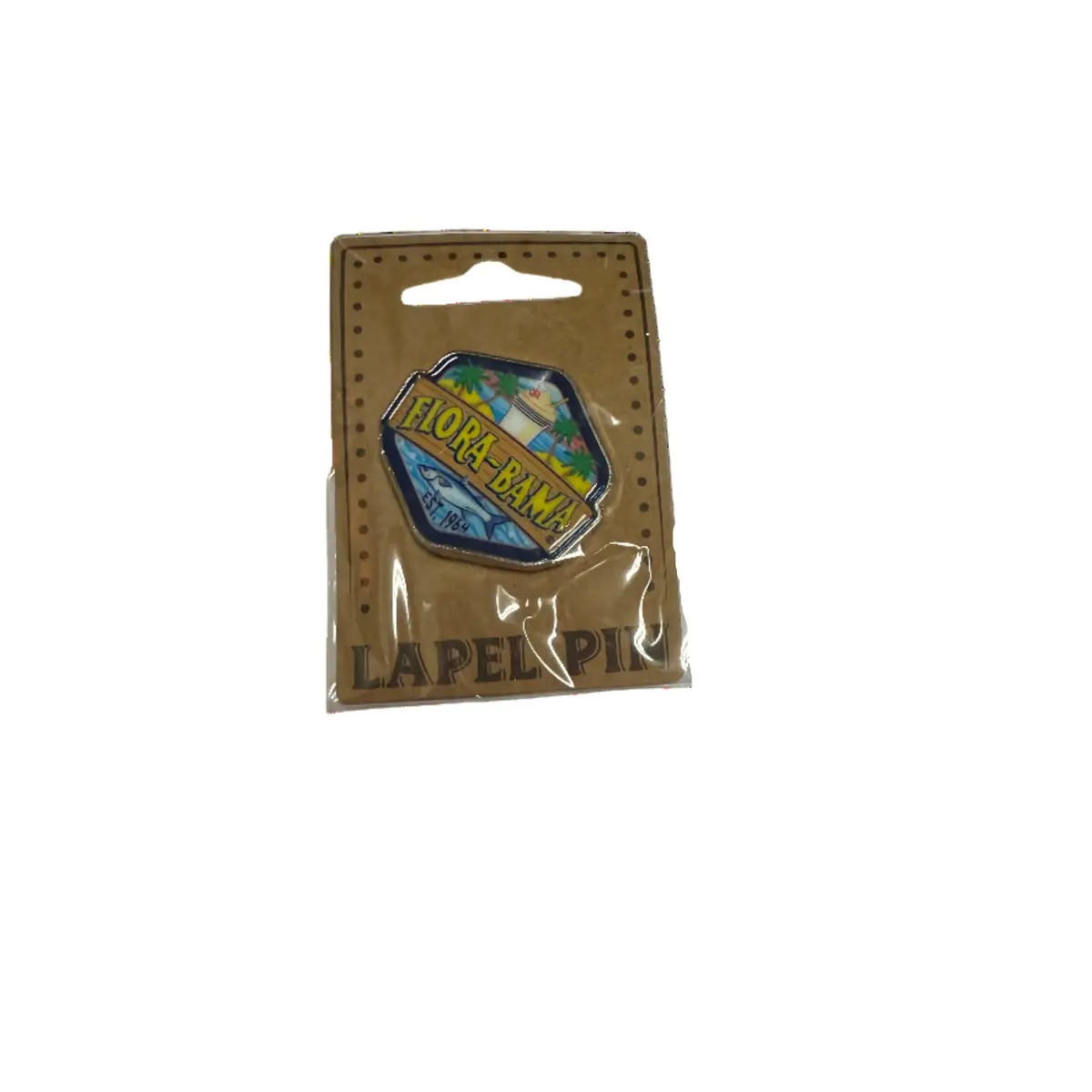 Flora-Bama Badge Lapel Pin 1