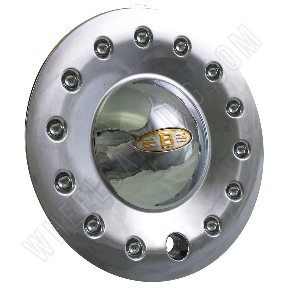 Baccarat Wheels Chrome Custom Wheel Center Cap Caps Set Of 4 # C1150-Cap New! 1