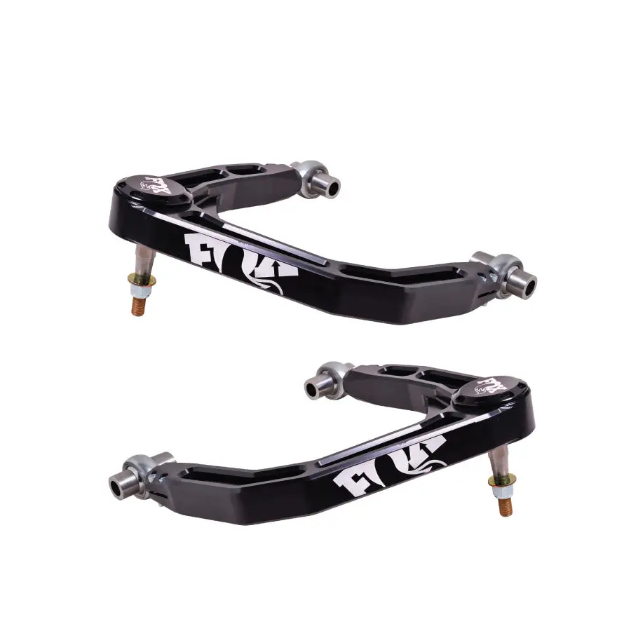 Fox Billet Uniball Upper Control Arms 2022+ Toyota Tundra 2023+ Sequoia (Black) 1