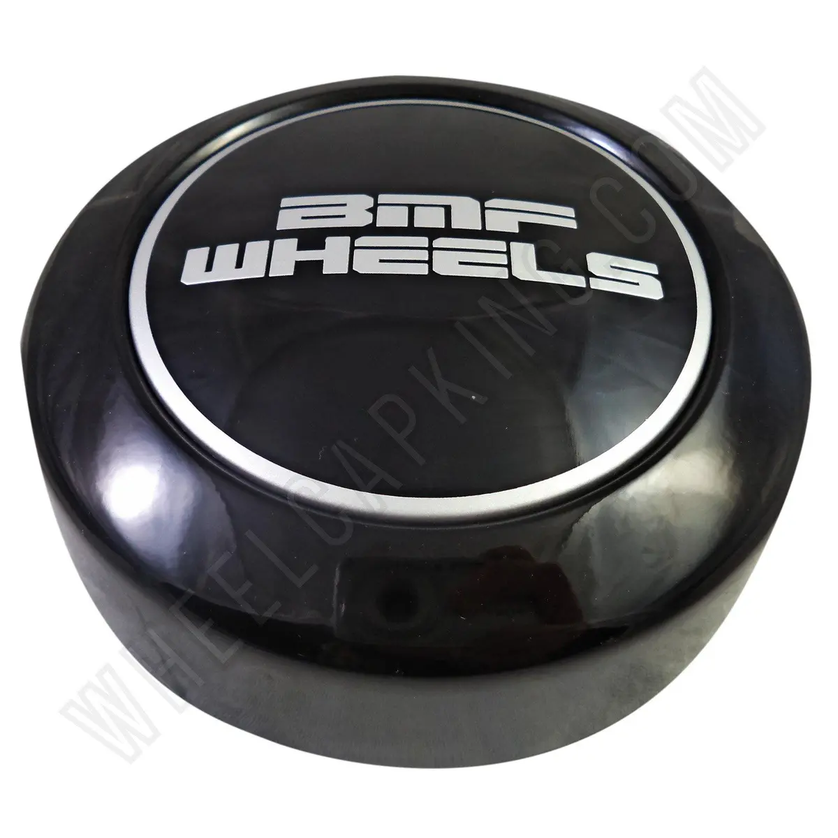 Bmf Wheels Center Caps Gloss Black Shorty - Fits All 8 Lug (1 Cap) Bmf Logo 1