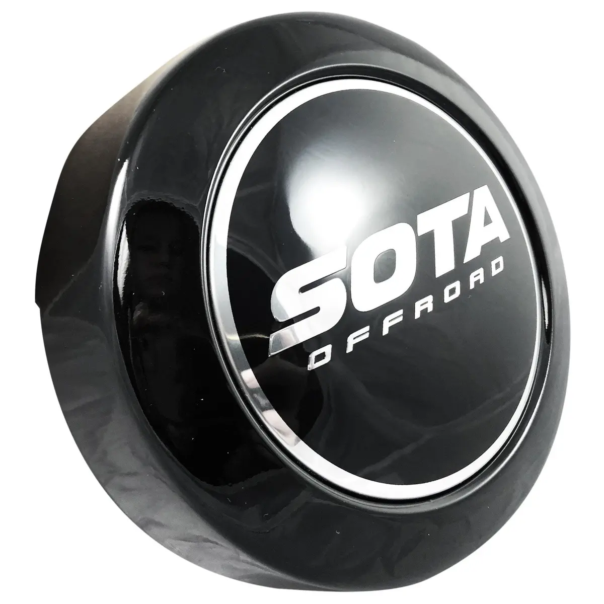 Sota Offroad Wheels Center Cap Gloss Black Shorty (1 Cap) Fits All 8 Lug 1