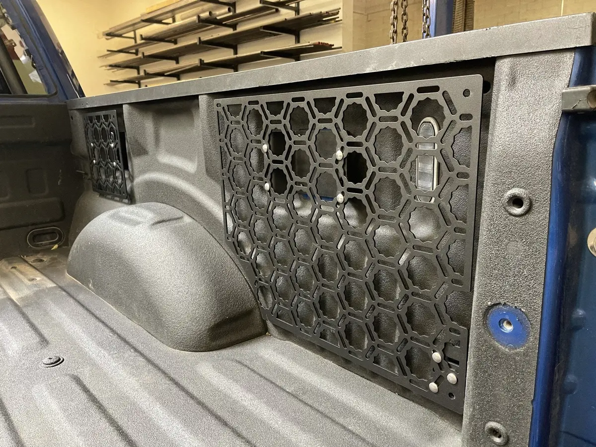 Bed Organizer Panel Kit - 2015 Up Ford F150 And 2017 Up Raptor 1