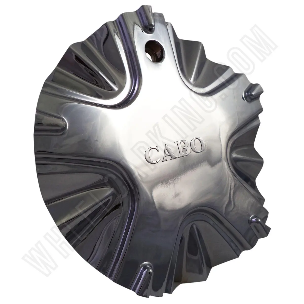 Cabo Wheels Chrome Custom Wheel Center Cap Set Of One (1) # 302L185 1