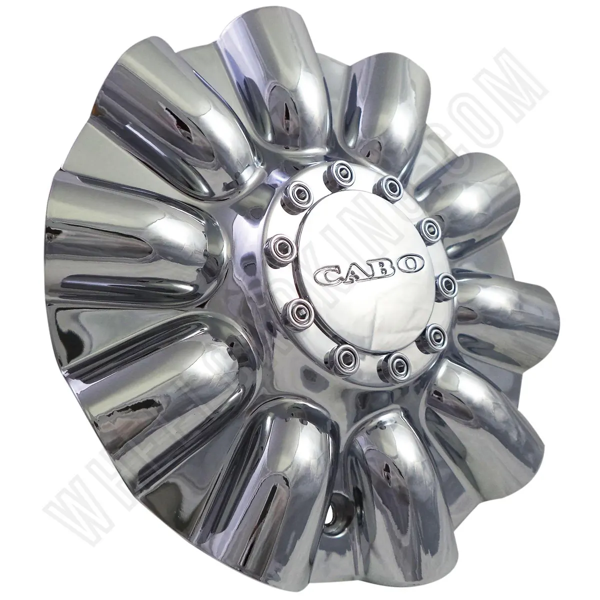 Cabo Wheels Chrome Custom Wheel Center Cap # C-177-1 (4 Caps) 1