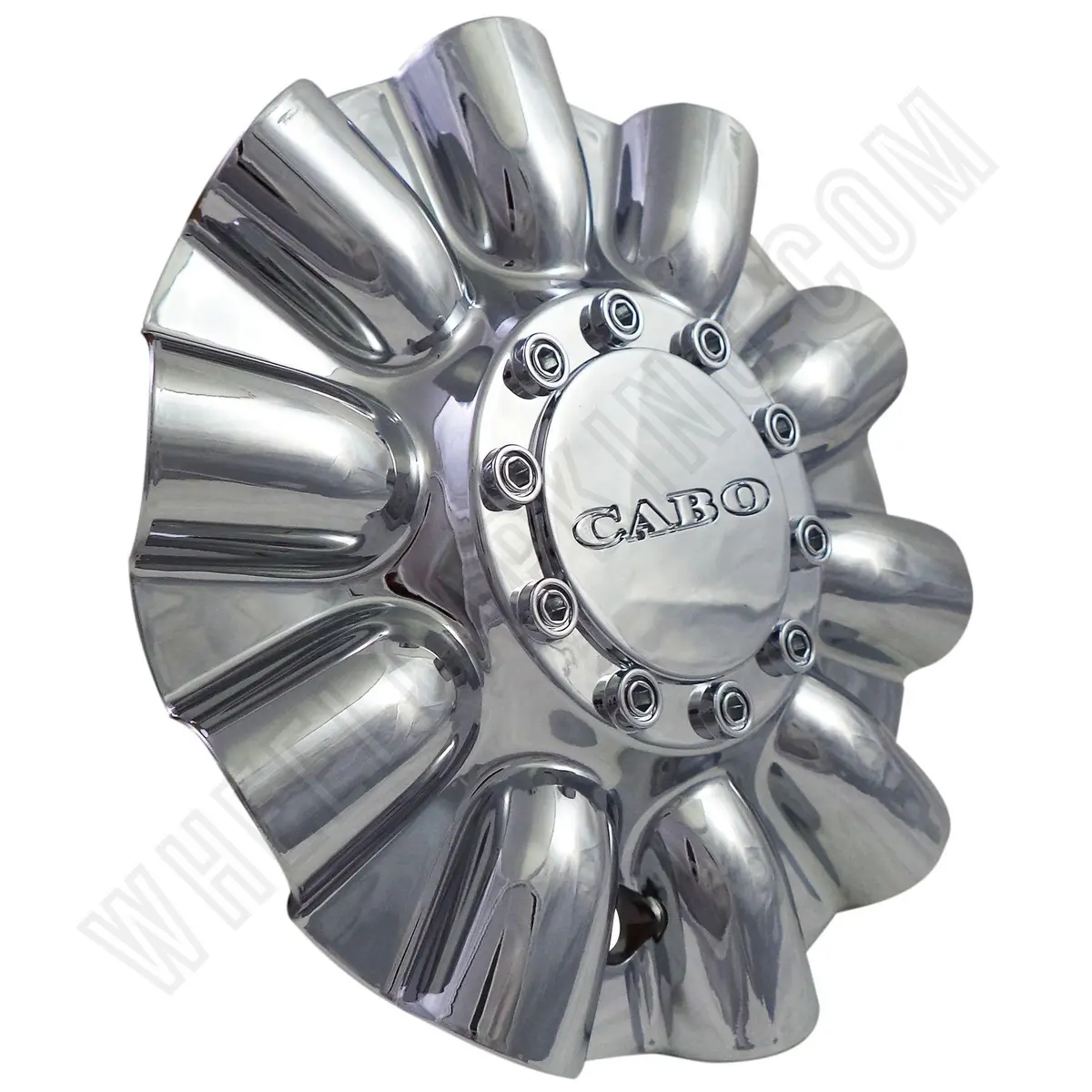 Cabo Wheels Chrome Custom Wheel Center Cap # C-177-2 (4 Caps) 1
